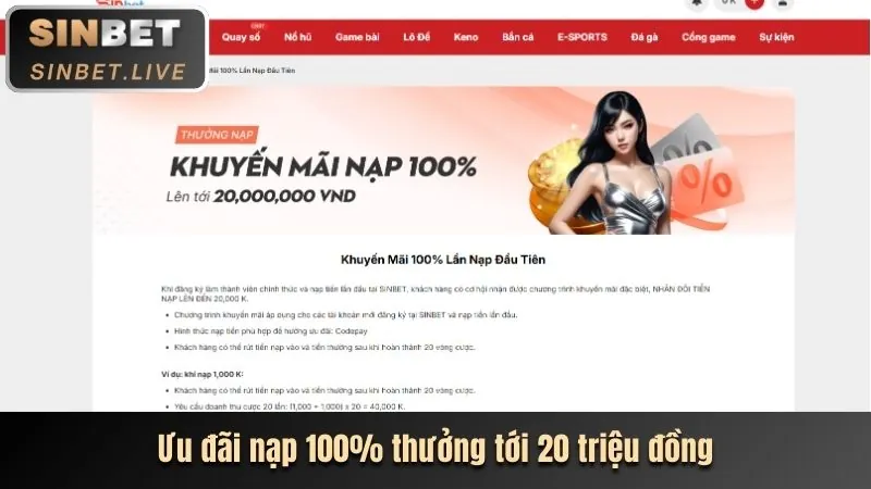 Thưởng Chào Mừng sodo code